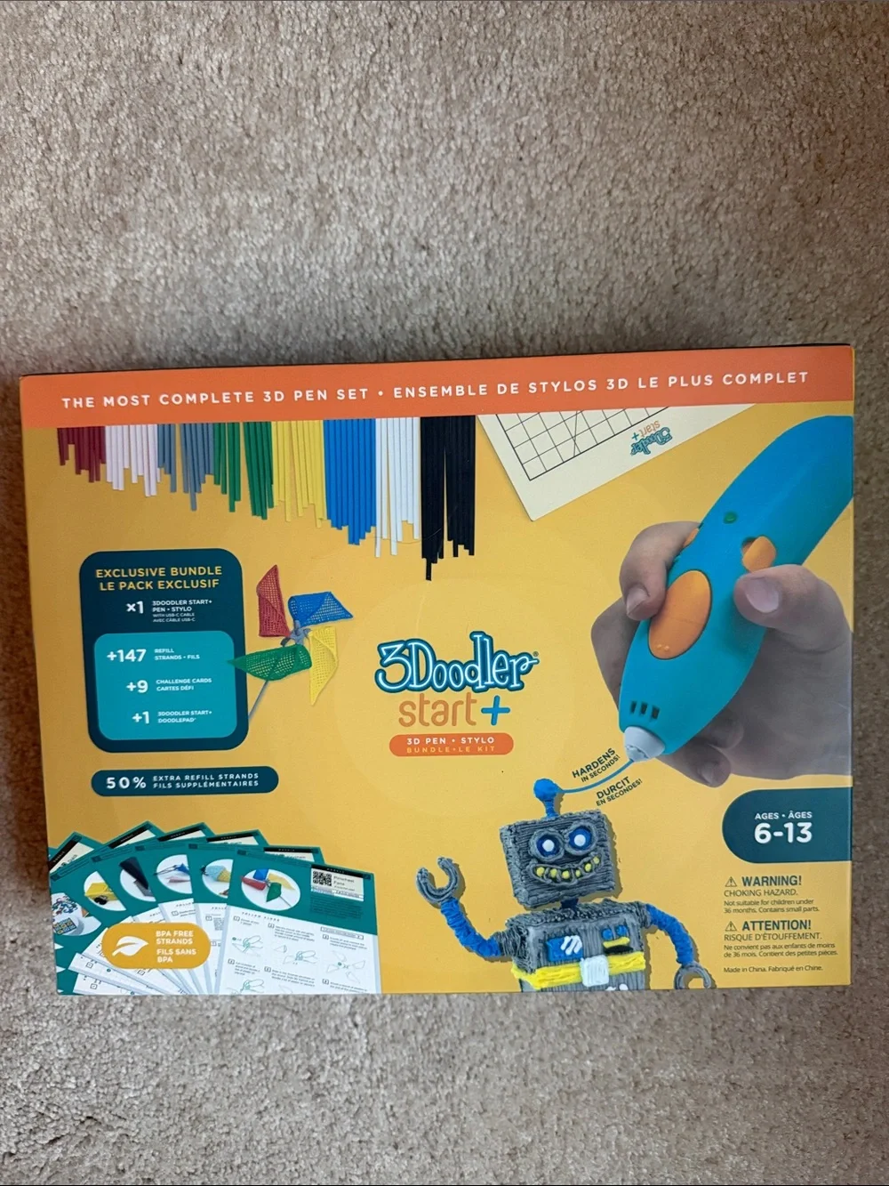 3Doodler Start+ Kids Complete 3D Pen Set